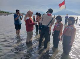 Pelantikan Penggalang Ramu Pangkalan SD Negeri Mengen 1